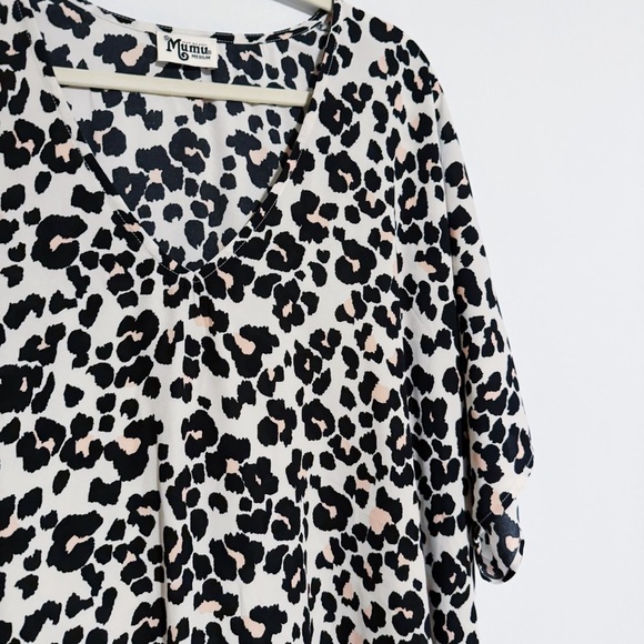 Show Me Your MuMu - Leopard Print Oversized Dress - Picture 2 of 4
